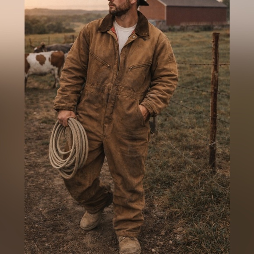 Vintage Walls Blizzard Proof Coveralls XL‎ Insulated Workwear Mechanic Utility